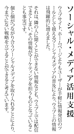 ソーシャルメディア活用